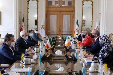 رایزنی وزیران امور خارجه ایران و ایرلند در تهران
