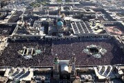 نماز بر پیکر رهبر شهید در صحن پیامبر اعظم(ص) حرم مطهر اقامه می‌شود
