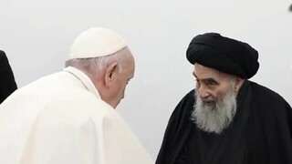 پاپ: دیدارم با آیت الله سیستانی فراموش نشدنی بود