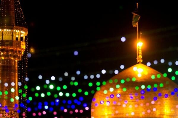 ویژه برنامه‌های جشن عید مبعث در حرم مطهر رضوی
