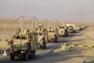 ۲ کاروان لجستیک آمریکا در عراق هدف قرار گرفت