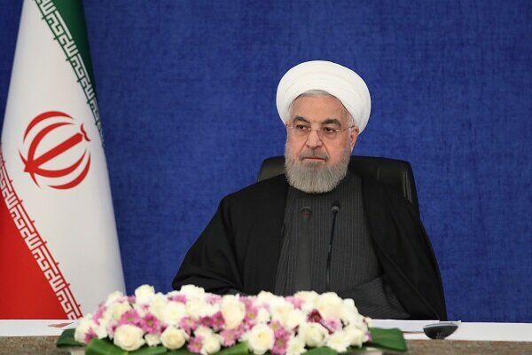 روحانی: برای تحقق شعار سال همه تلاش خود را انجام می‌دهیم/کرونا و تحریم دو هدف مهم ما در چهار ماه باقی‌مانده است
