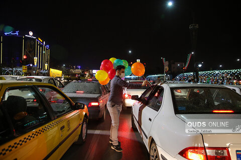 جشن میلاد منجی در مشهد