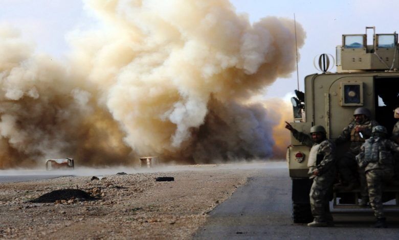 حمله به۳ کاروان نیروهای پشتیبانی نظامی آمریکا در عراق 
