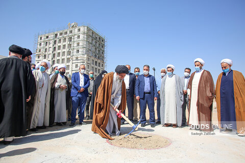 آغاز عملیات اجرایی احداث مسجد هفت درب مشهد