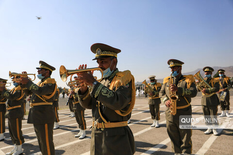 مراسم رژه خودرویی وموتوری روز ارتش در مشهد