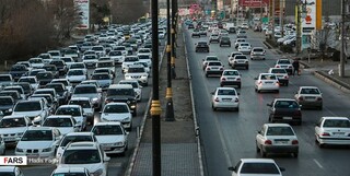 ترافیک سنگین در۶ معبر بزرگراهی پایتخت