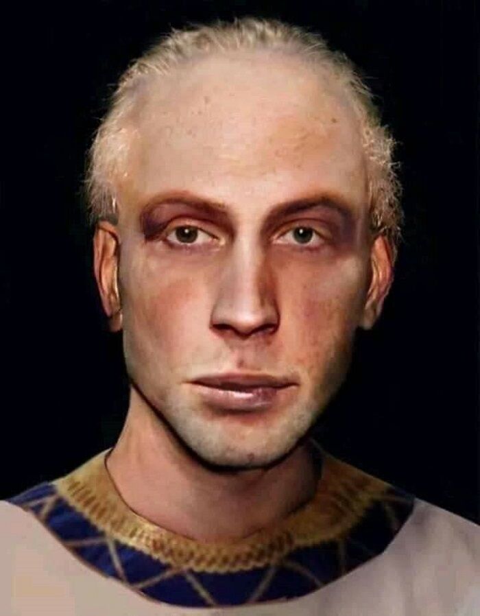 بازسازی رایانه‌ای چهره فرعون مصر از روی جسد مومیایی(+عکس)
