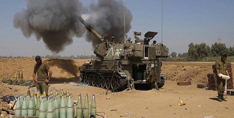 حملات رژیم صهیونیستی به چندین نقطه در مناطق مرزی غزه


