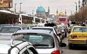 ممنوعیت ورود خودرو به خیابان‌های منتهی به حرم رضوی در روز عید فطر
