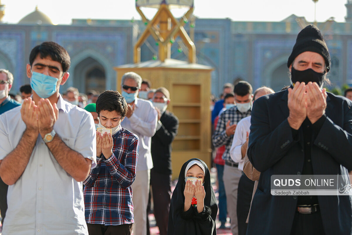 ۲۴۹ هزار نفر در نماز عید فطر مشهد شرکت کردند