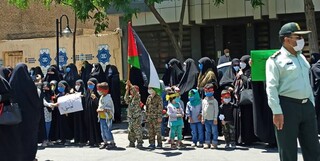تجمع مادران مشهدی در همدردی با مادران فلسطینی و افغانستانی