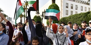 اعتراض مردم در ۵۰ شهر مغرب علیه جنایات رژیم صهیونیستی