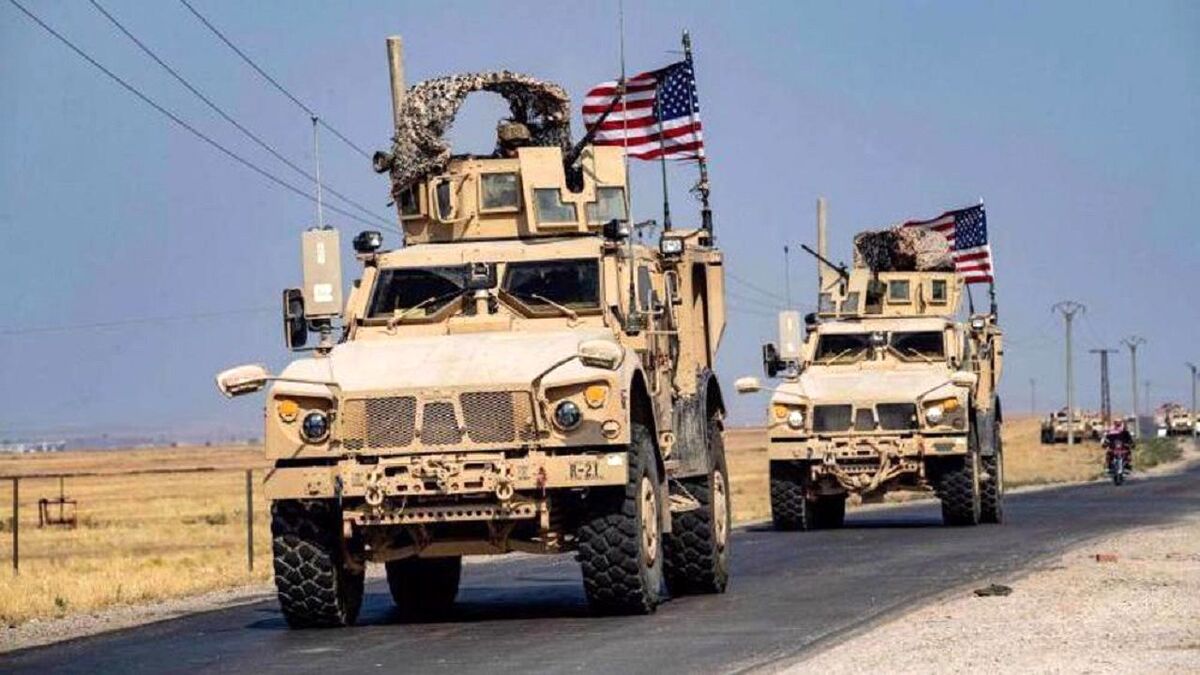 حمله به کاروان نیروهای آمریکا در استان بابل عراق
