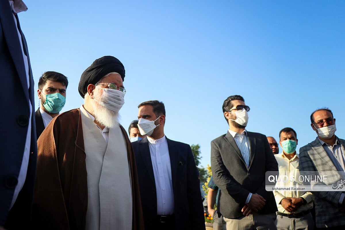 آیین بهره برداری از پروژه بوستان اردیبهشت در حاشیه شهر مشهد