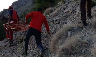 سقوط فرد ۵۰ ساله از ارتفاعات شاه جهان اسفراین