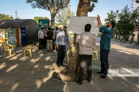 «کافه گفت‌وگو» در پارک ملت مشهد