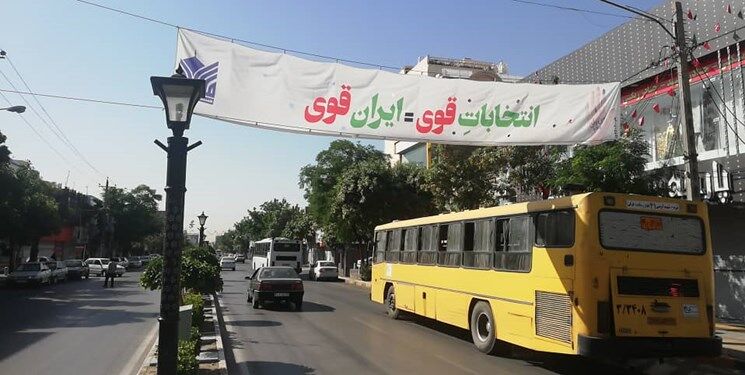 فضای مشهد انتخاباتی شد/ انتخابات قوی، ایران قوی
