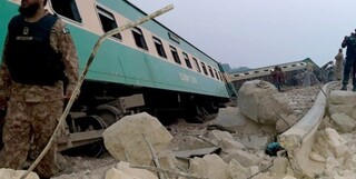 ۳۰ کشته و ۵۰ زخمی در سانحه قطار در ایالت سند پاکستان
