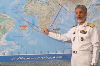 حضور مقتدرانه ناوگروه «نداجا» برای اولین بار در اقیانوس اطلس