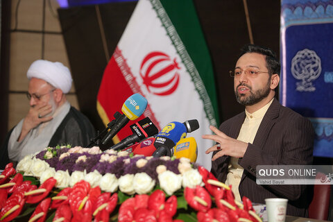 نشست خبری قائم مقام تولیت آستان قدس رضوی