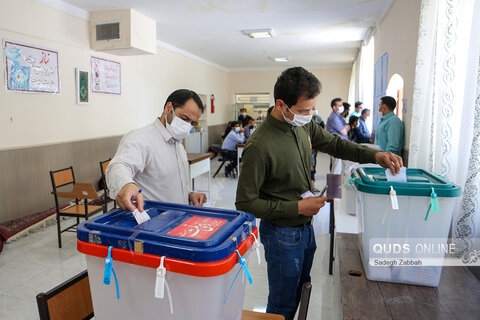 مشارکت شهروندان مشهدی در انتخابات ۱۴۰۰