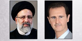 بشار اسد پیروزی آیت الله رئیسی را تبریک گفت
