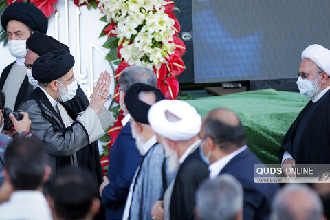 جشن ولادت امام رضا علیه السلام  با حضور رییس جمهور منتخب