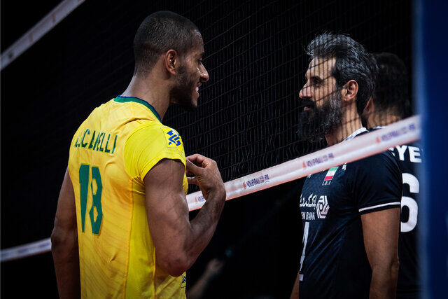 صعود برزیل به نیمه نهایی لیگ ملت‌های والیبال/ جدال ۵ تیم برای ۳ سهیمه باقی مانده