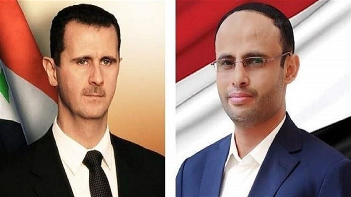 تشکر بشار اسد از مواضع یمن در حمایت از سوریه
