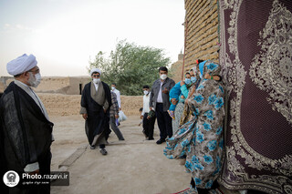 بازدید تولیت آستان قدس از روستای «کلاته سید» مشهد