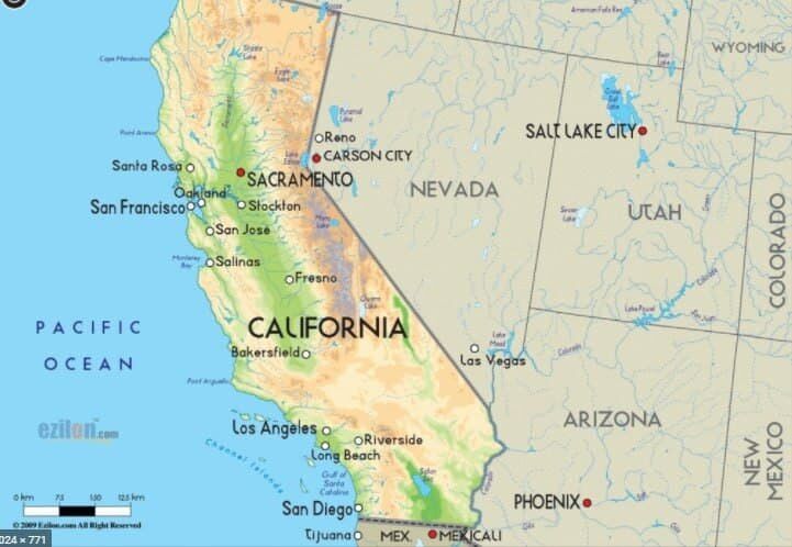 زلزله شدید کالیفرنیا را لرزاند