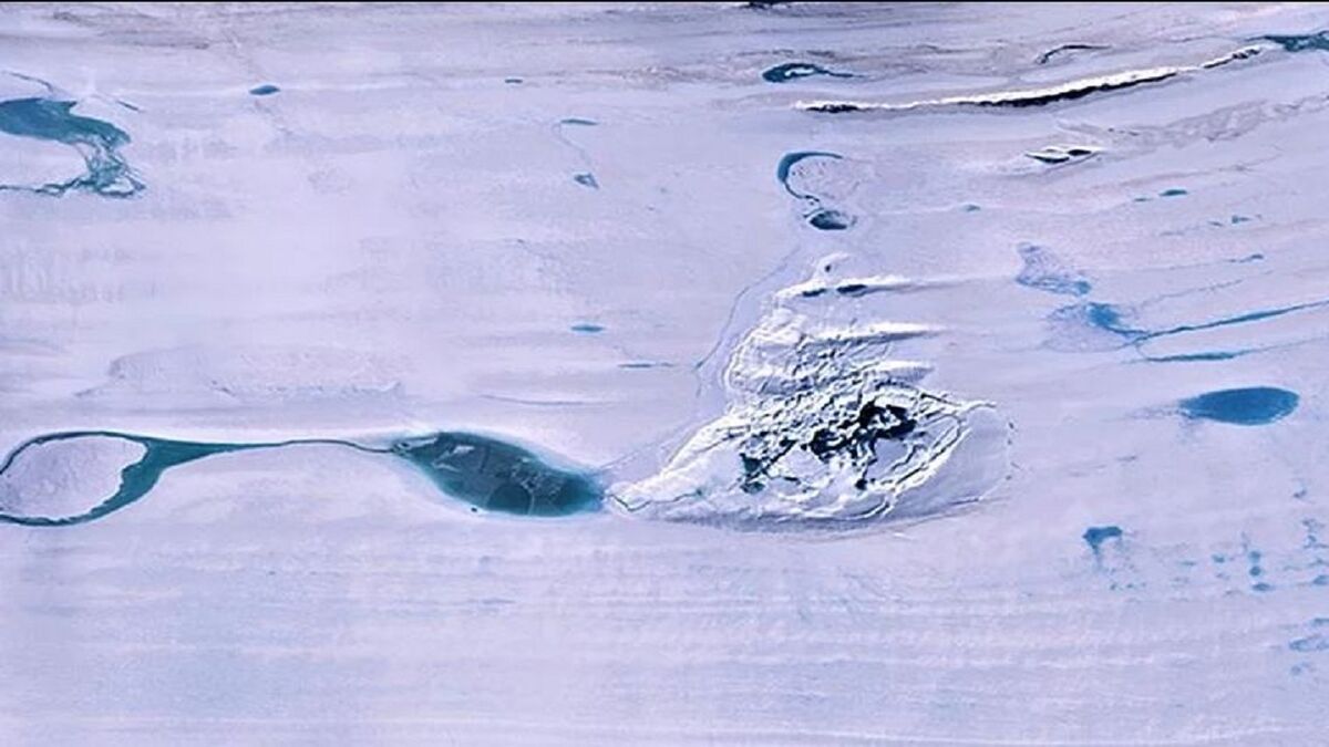 ناپدید شدن یک دریاچه بزرگ در قطب جنوب 