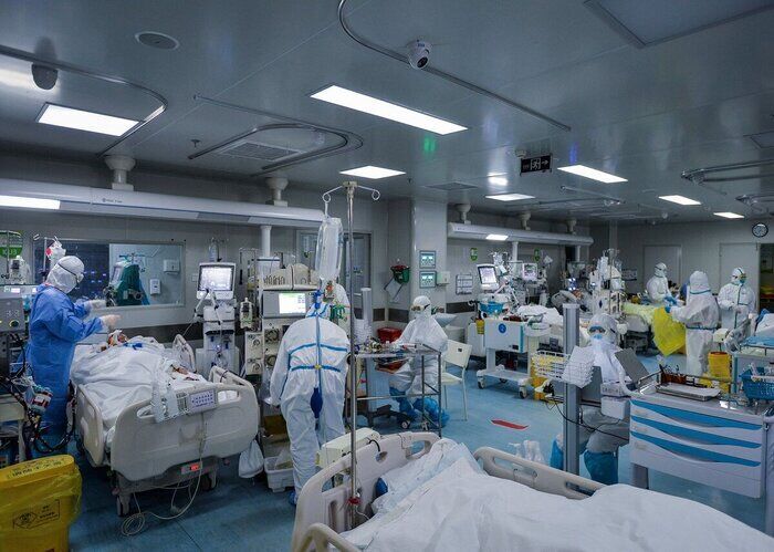 ۴۰ درصد فوتیهای ناشی از کرونا به دلیل بیمارستان هراسی رخ می‌دهد