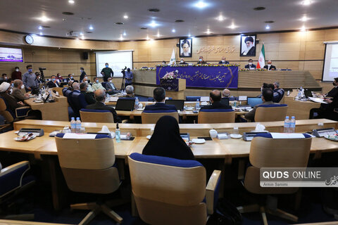 مراسم تحلیف اعضای  شورای ششم شهر مشهد