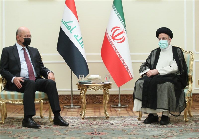 رئیسی: ایران خواهان عراقی قوی و مقتدر است/ برهم صالح: ایران همواره یار روزهای سخت عراق است 