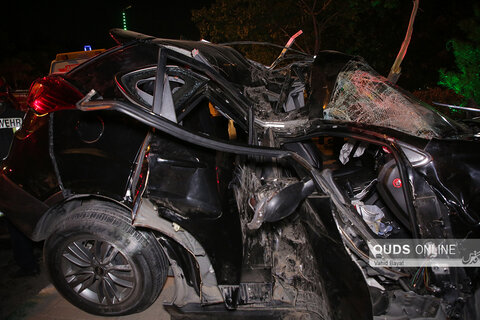 5 کشته و مجروح در حادثه رانندگی بلوار وکیل آباد مشهد
