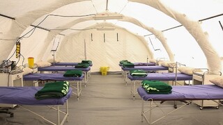 بیمارستان صحرایی هلال احمر در سبزوار راه اندازی شد