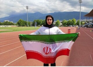 ششمی تنها نماینده زنان دوومیدانی ایران در پرتاب دیسک قهرمانی جوانان جهان