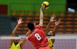 والیبال نوجوانان جهان| نایب قهرمان اروپا مقابل ایران زانو زد