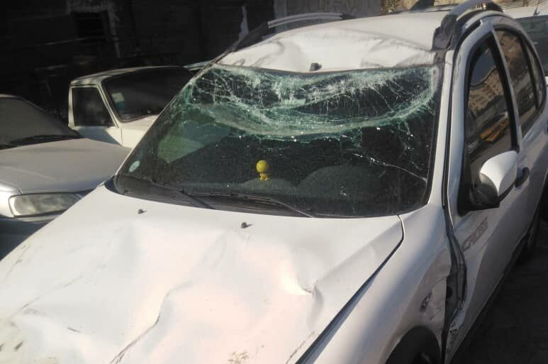 تصادف زنجیره‌ای در تهران؛ خسارت به ۶ خودرو بدون تلفات جانی