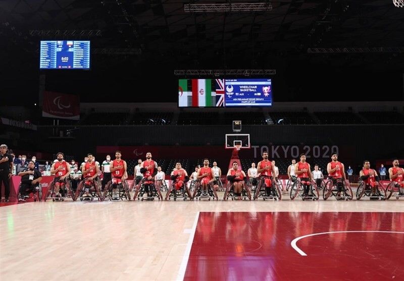 پارالمپیک ۲۰۲۰ توکیو| شکست سنگین تیم بسکتبال با ویلچر ایران در گام نخست