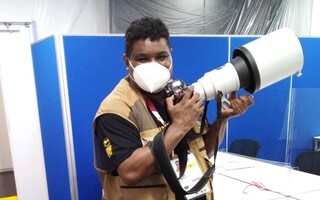 حضور عکاس نابینا در پارالمپیک توکیو 