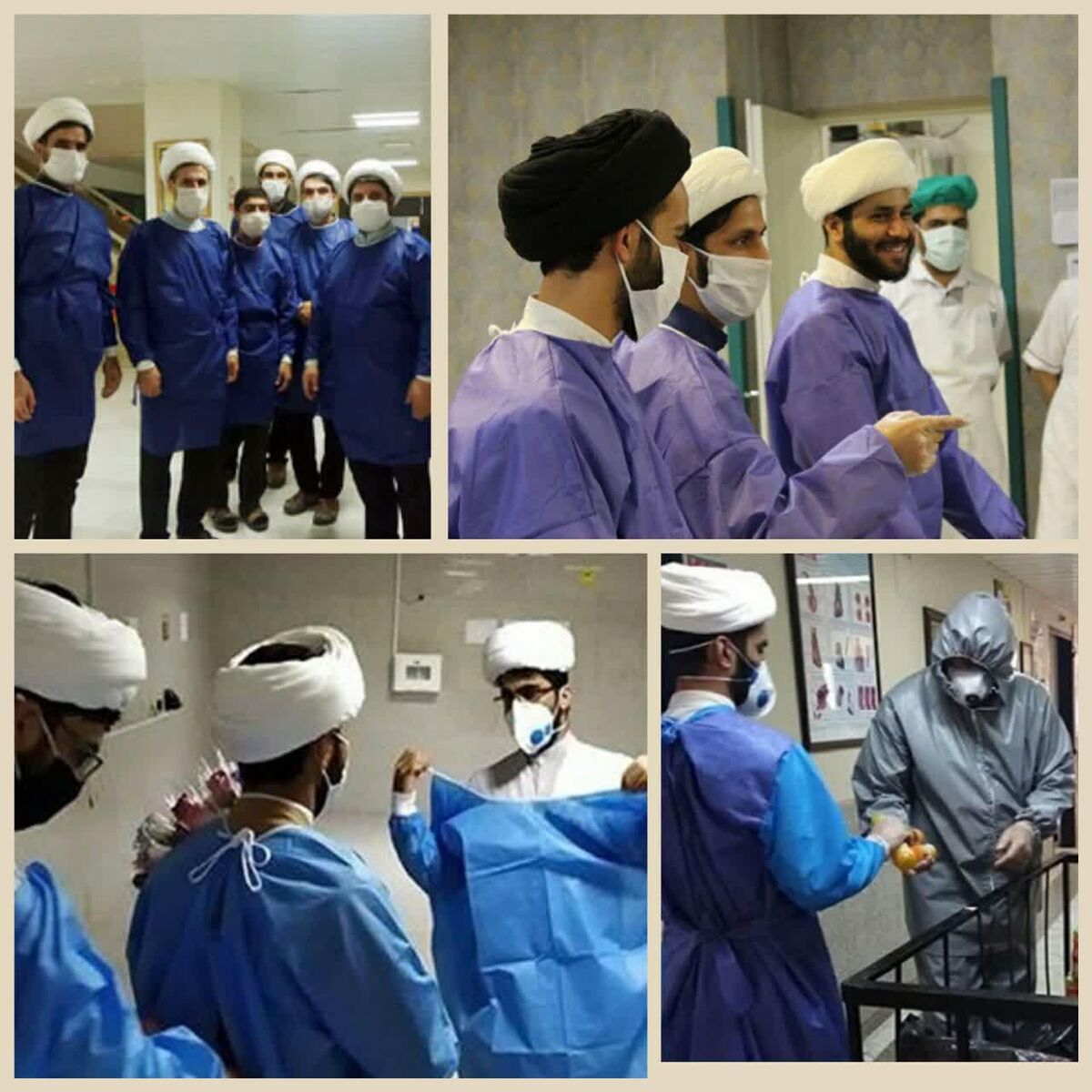حضور طلاب جهادی در بیمارستان های قم تمدید شد