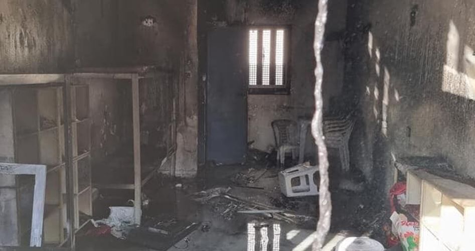 اسرای فلسطینی زندان النقب را به آتش کشیدند