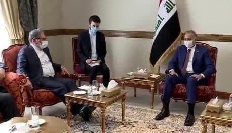 دیدار نخست‌وزیر عراق با دبیر شورای عالی امنیت ملی 
