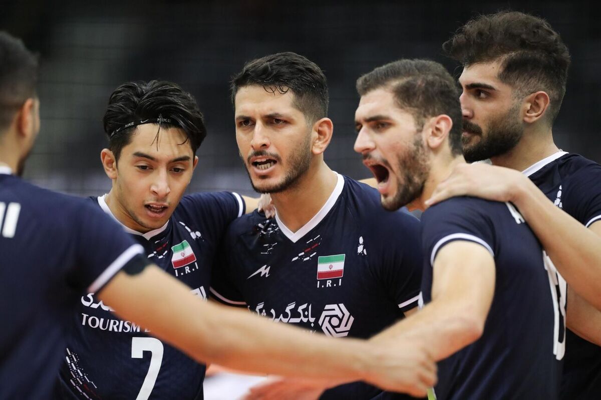 والیبال ایران در رده دهم جهان