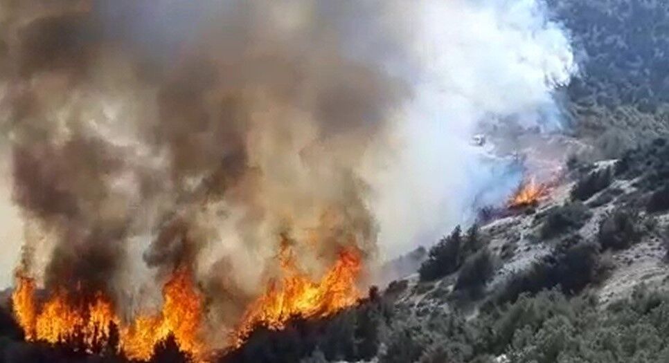 امسال آتش به ۵۳۵ هکتار از جنگل‌ها و مراتع گچساران خسارت زده است
