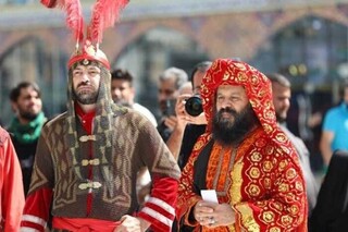 نخستین تجربه اجرای هنرمندان تئاتر مذهبی در صحن حرم حضرت علی(ع)