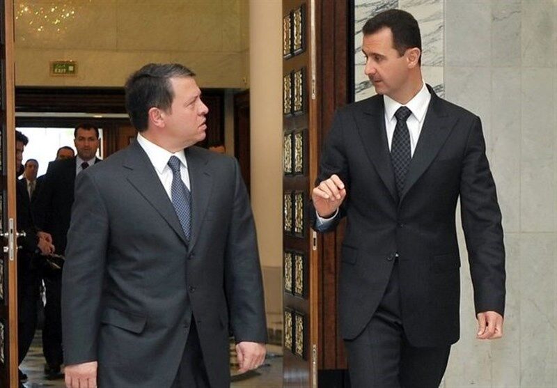 گفت‌وگوی تلفنی شاه اردن با بشار اسد پس از یک دهه قطعی روابط